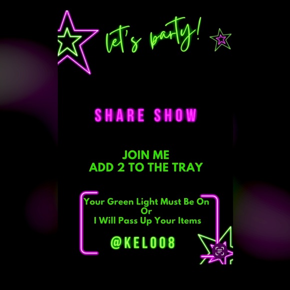 Live show flyer for share shows - Picture 3 of 3